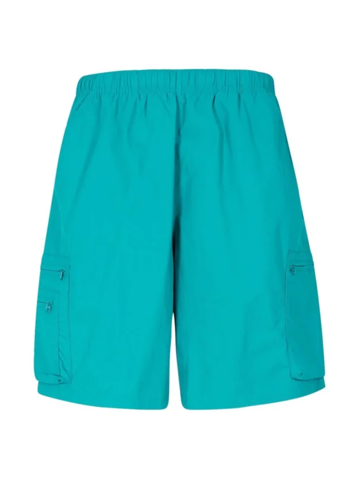 supreme logo-patch cargo water shorts