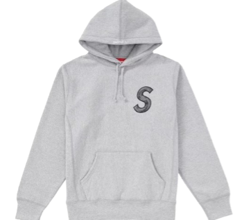 Supreme S Logo Hooded Sweatshirt (FW22) Red